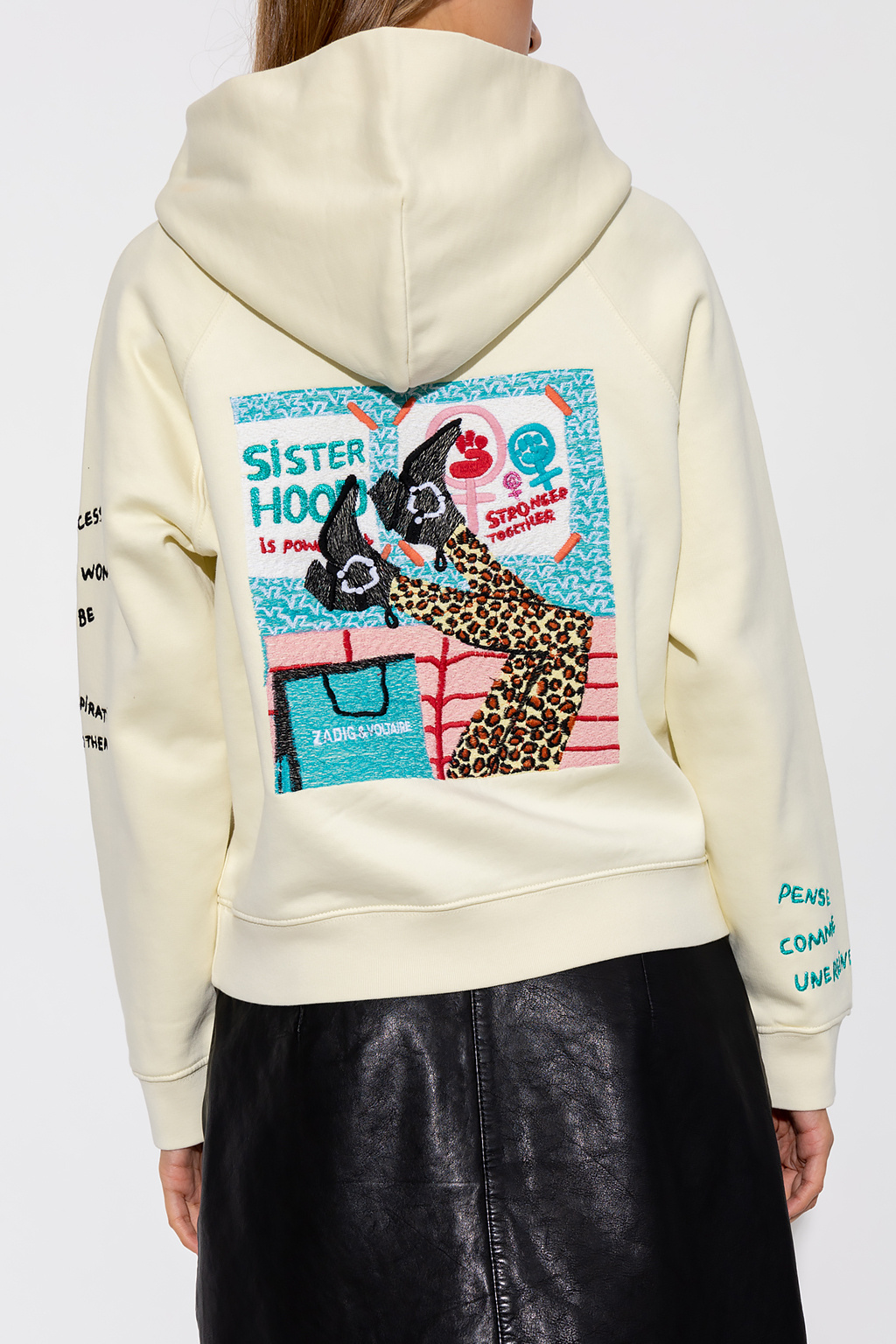 Embroidered hoodie Zadig & Voltaire - SchaferandweinerShops